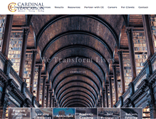 Tablet Screenshot of cardinaleducation.com